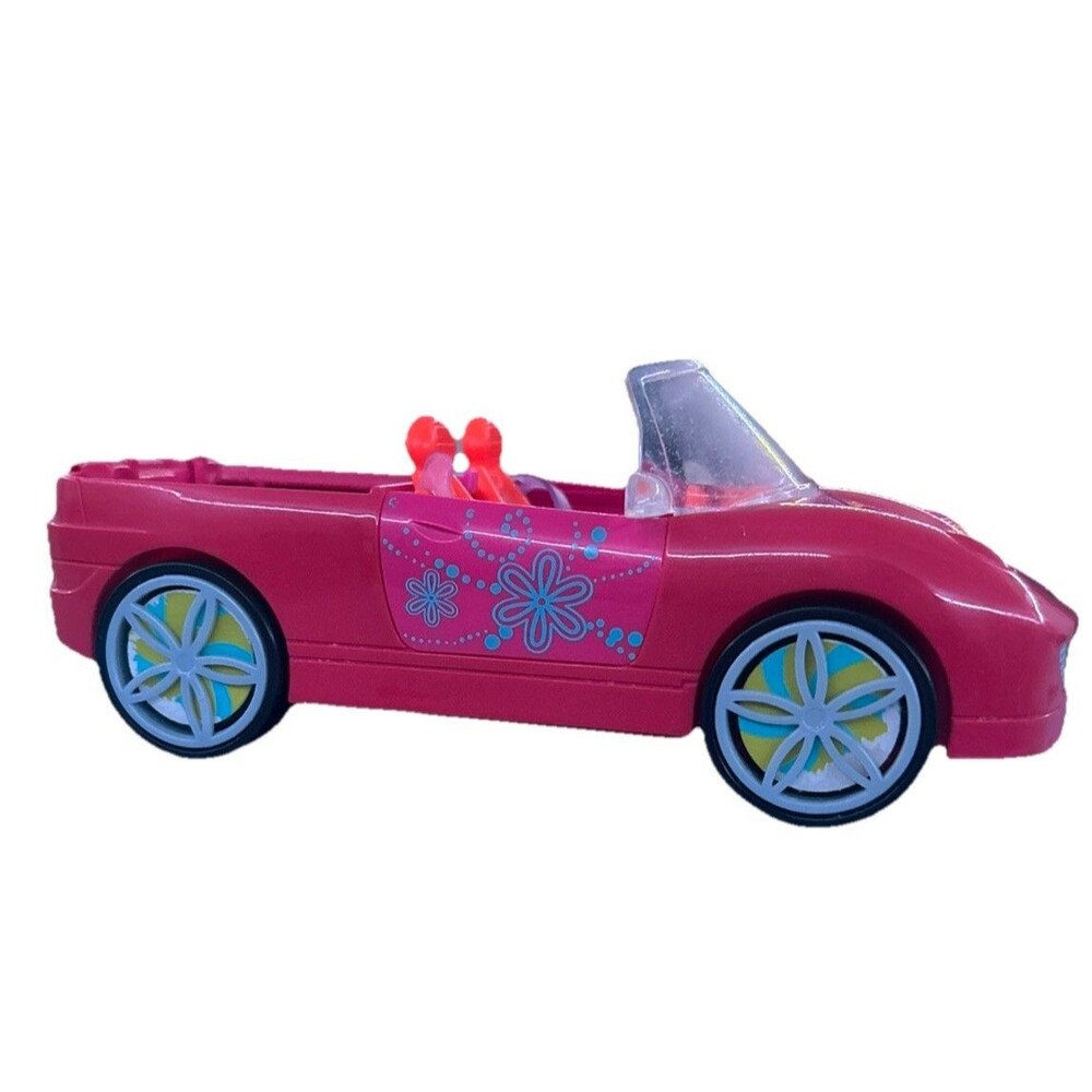 Vintage Polly Pocket Pink Sports Car *ONLY CAR NO POOL*